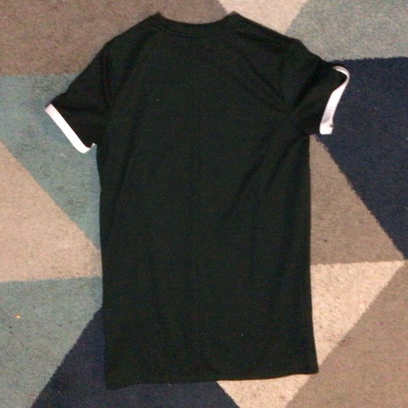 Green Knitted T-shirt Dress - Picture 3 of 8